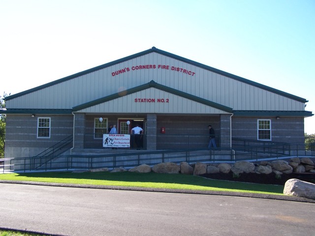 A shot of the new Station 2 taken on the date of the open house and dedication on 10/01/05.